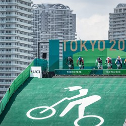 Tokija2020: Riteņbraukšana-BMX. Foto: LOK/Mikus Kļaviņš